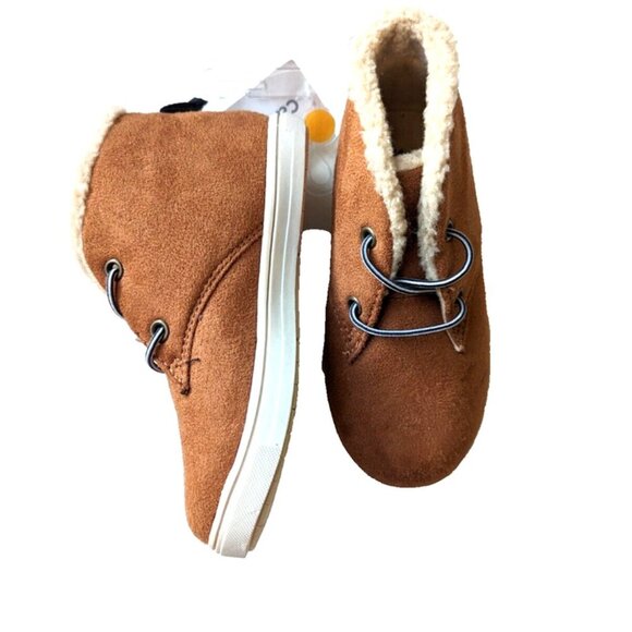 Carter's Other - Carter's Toddler Kids Boys Sneaker Boot Faux Suede Winter Lace-Up Shoe B…